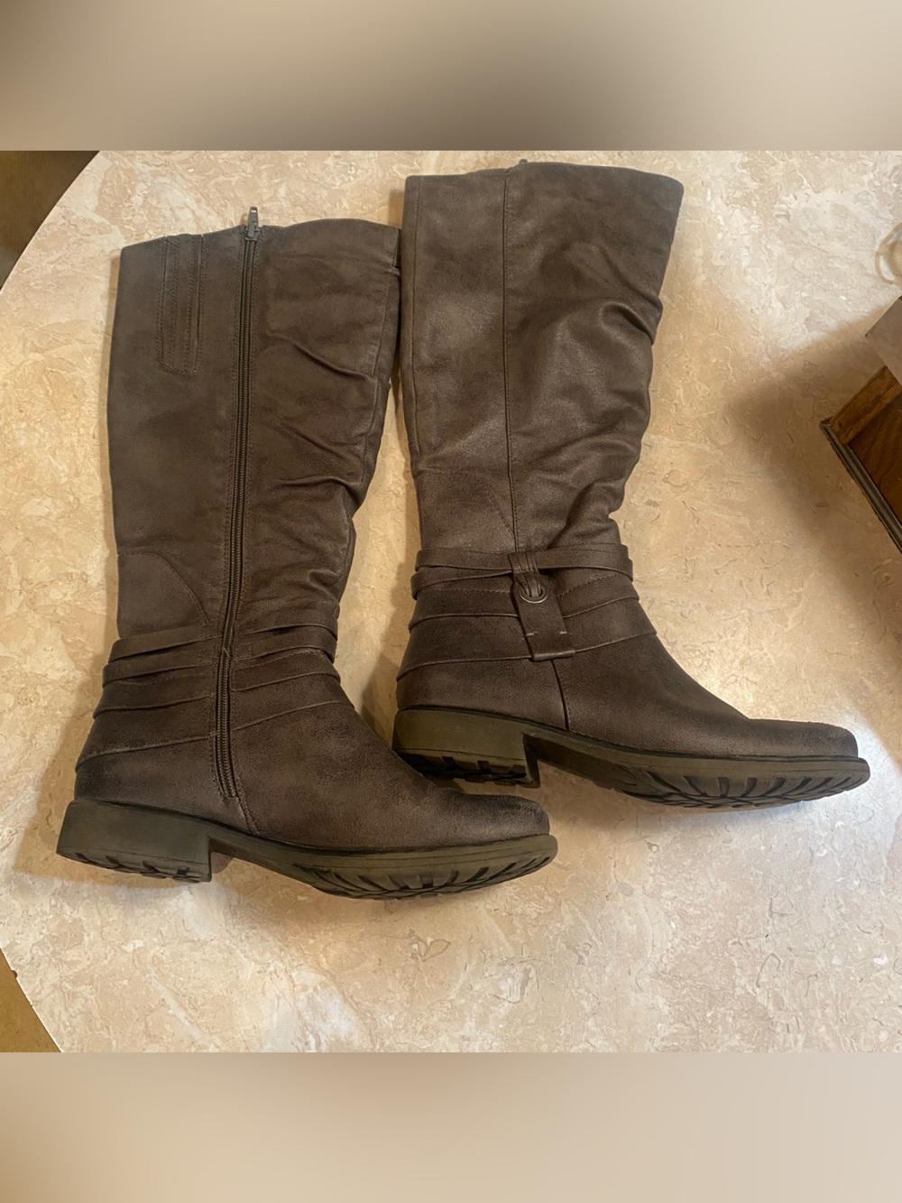 Everyday Tall Women's Dark Brown Riding Boots